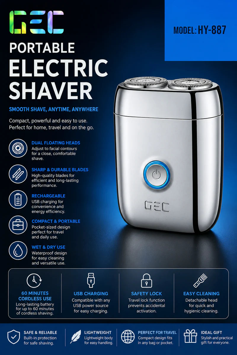 Mini Electric Shaver