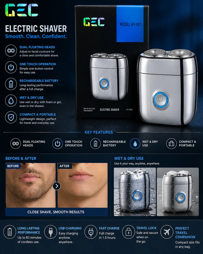 Mini Electric Shaver