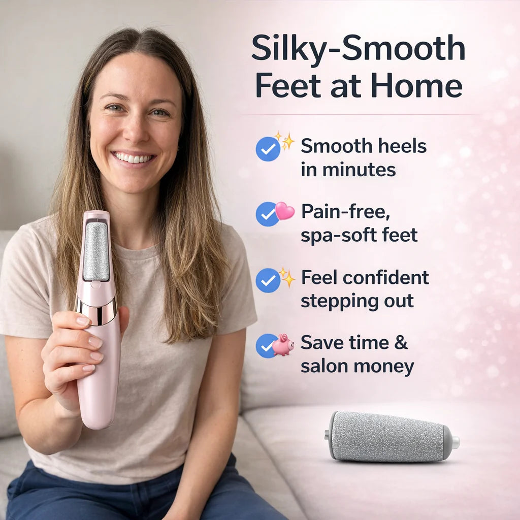 Electric Pedicure Foot File & Callus Remover